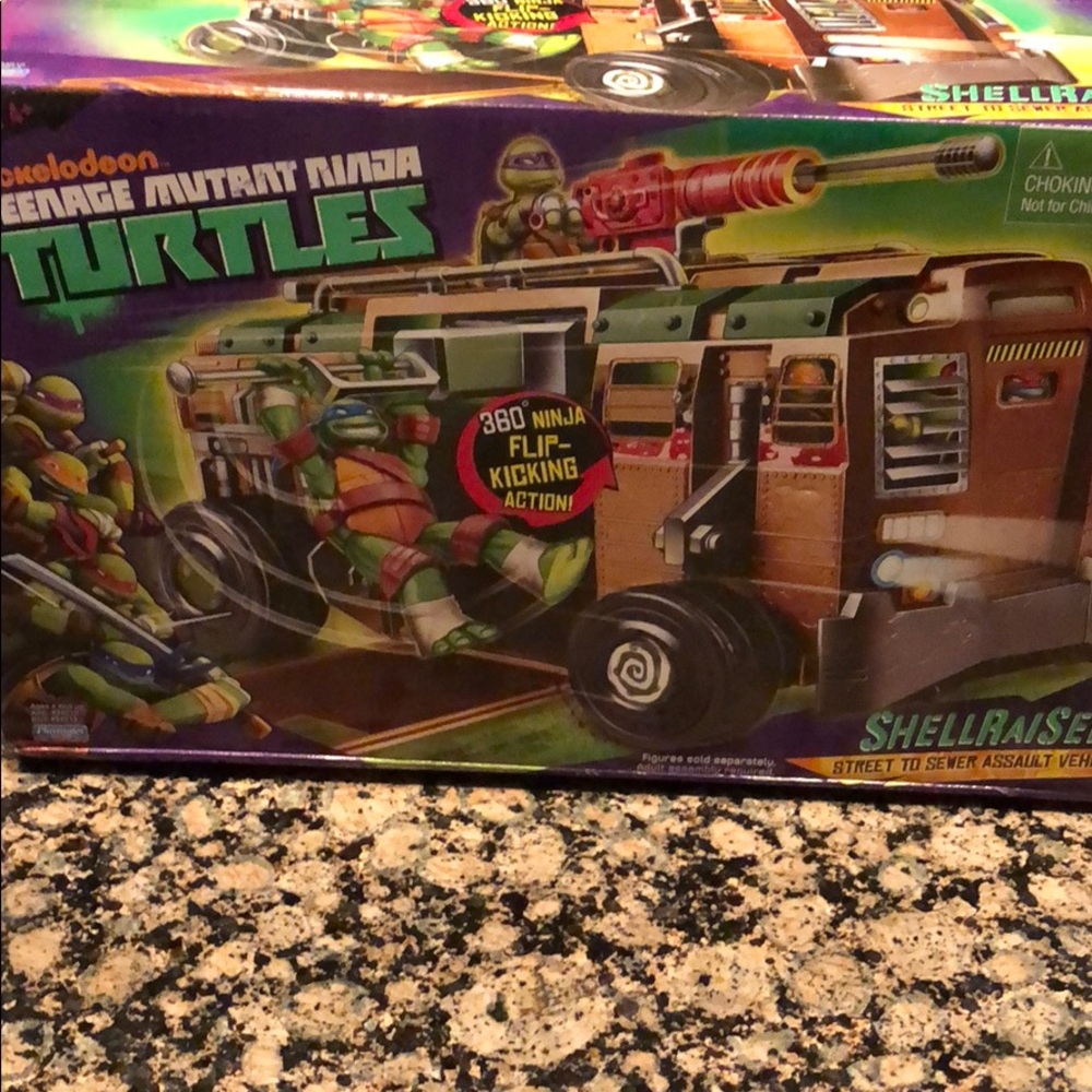 Teenage Mutant Ninja Turtles ShellRaiser New